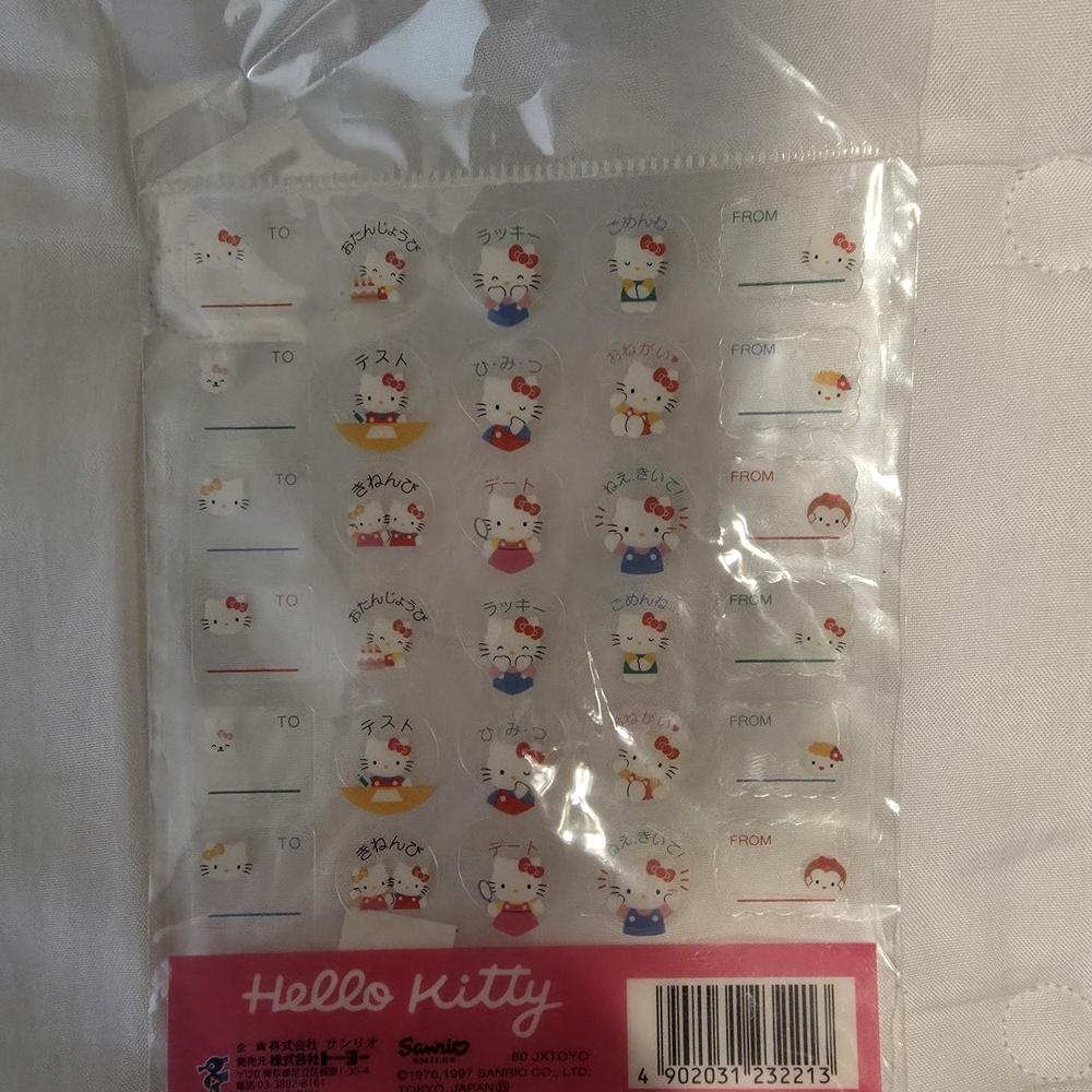 Sanrio Japan Hello Kitty Stickers